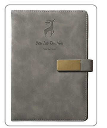 Leather-like Business Office Notebook