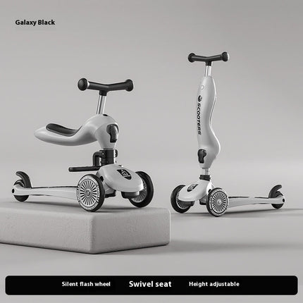 Children's Scooter Multifunctional Music Flash Scooter