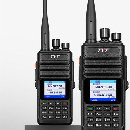 Interphone Outdoor Portable Power Self-driving Tour Dual-band Walkie-talkie Commercial