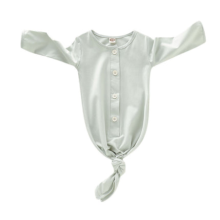 Baby's Solid Color Long Sleeve Sleeping Bag