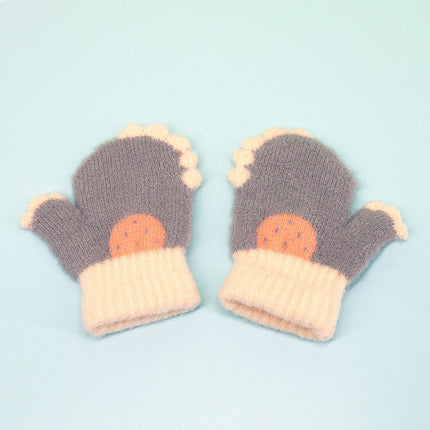 Winter Children's Woolen Gloves For Warmth
