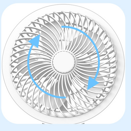 Portable Desk Electric Fan Wall Mounted Small Folding Portable Air Cooler Rechargeable Table Fan For Home Office