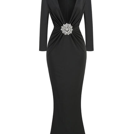 Women's Clothing Long Sleeve Dress