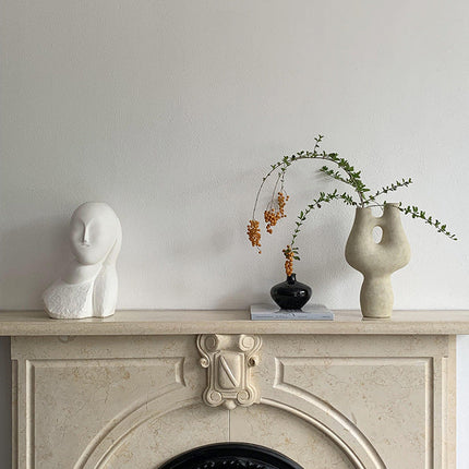 Ceramic Vase Decoration Nordic Minimalist Home Art Modern Hydroponic Flower Container