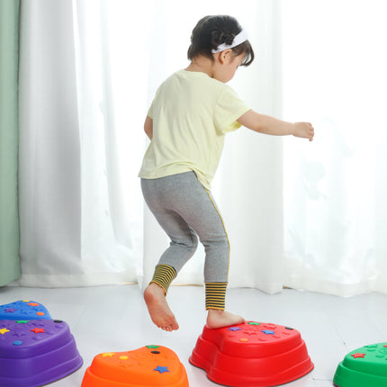 Children's Sensory Integration Training Plastic River Stone