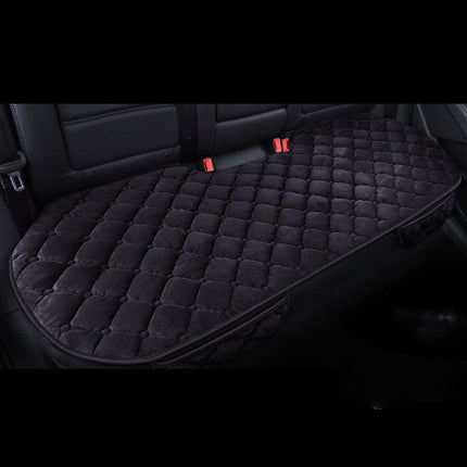 Winter Short Plush Backless Three-piece Seat Cushion