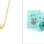 Blue set / With a necklace