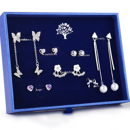 Female Earring Gift Box Tassel Trendy