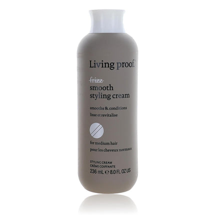 Living Proof No Frizz Smooth Styling Cream, 8oz Styling Cream