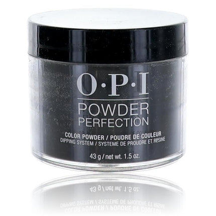 OPI Powder Perfection, 1.5 oz Color Dip Powder- Black Onyx