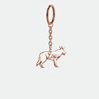 Rose Gold Keychain