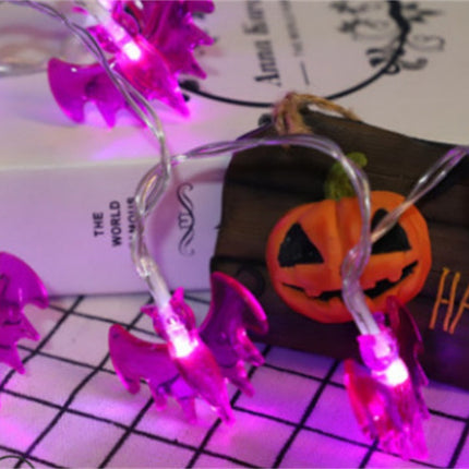 Halloween Battery Remote Control USB LED String Lights