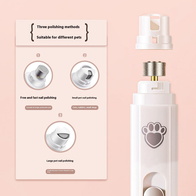 Pet Nail Trimmer Boxed USB Rechargeable
