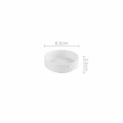 Porcelain Ceramic Bowl Dinner Plate Spoon Tableware