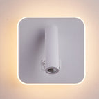 With 14wled Warm Light / B204 Square White