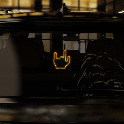 Car Finger Lights Flashing LED Gesture Warning Light