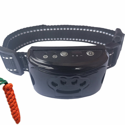 Dog Training Collar Waterproof Electric Pet Remote Control Rechargeable Dogs Trainer Bark Arrester With Shock Vibration Sound