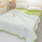 Green white / 150X200cm 1pc