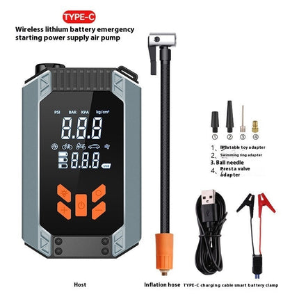Car Wireless Inflatable emergency Start Power All-in-one Machine