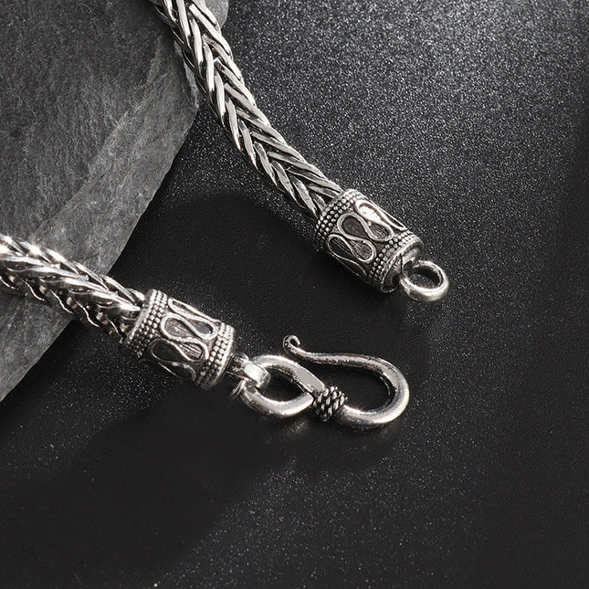 Men's Retro Stainless Steel Ins Style Personalized Bracelet