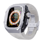 49mm Steel Black White / IWatch Modified Case