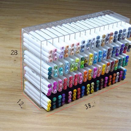 Fashion Acrylic Marker Pen Storage Rack Large Capacity