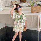 Green Lace Suit / 90cm