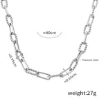 Steel Necklace 405CM