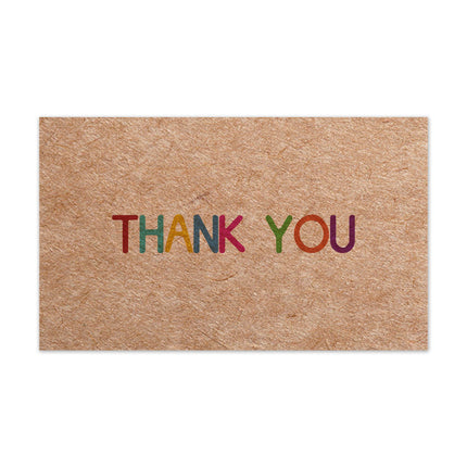 English Holiday Thank You Simple And DIY Creative Greeting Card