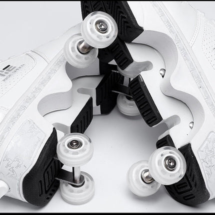Deformation Shoes Double Row Rune Roller Skates