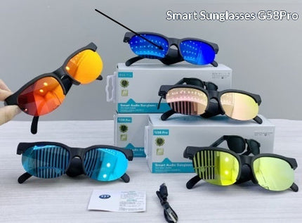 AI Smart Translation Bluetooth Earphone Glasses
