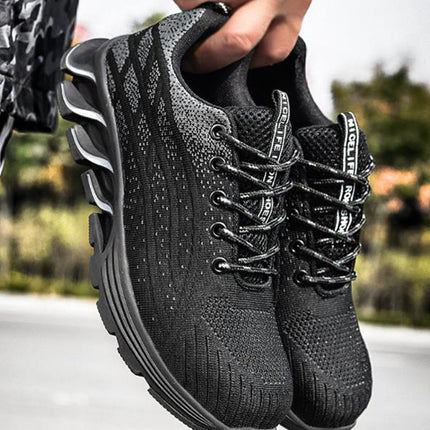 Men Sneakers Indestructible Steel Toe Work Shoes Comfortable Puncture Proof Shoes