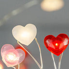 Three color heart / 1 M 10 Light Battery Box