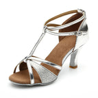 Silver / Five points heel / 34