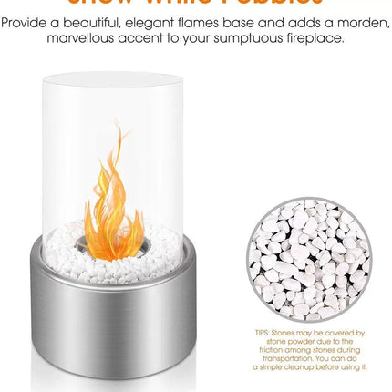 Metal Alcohol Fireplace Portable Indoor Desktop