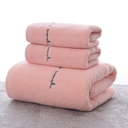 Fashion Pure Cotton Bath Towel Gift Set High-end Couple Adult Towel