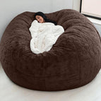 Dark brown / 180x90 / Sofa cover