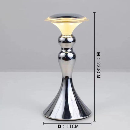 New Beautiful LED Rechargeable Bedroom Decoration Bedside Table Lamp