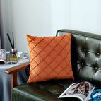 Orange small grid / 43x43cm without core