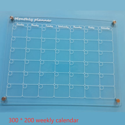Acrylic Message Board Note Board Exhibition Board