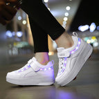 Double wheel white / 29