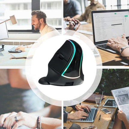 Vertical Rechargeable Wireless Mouse 2.4GHz
