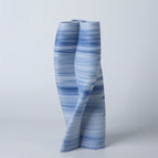 Blue and white / 15x12x34