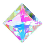 50mm multifaceted square bead