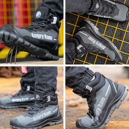 Men And Women Four Seasons  Hit Anti Puncture Insulating Shoes