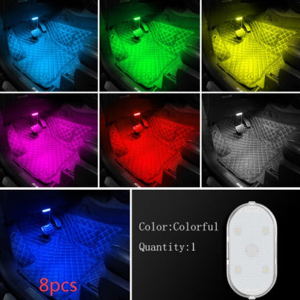 Touch Sensor Lamp Free Of Wiring, Free To Stick On-board Atmosphere Lighting