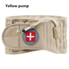 Khaki / Yellow pump / M