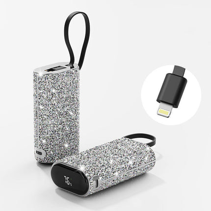 Super Fast Charging With Built-in Cable 10000mA
