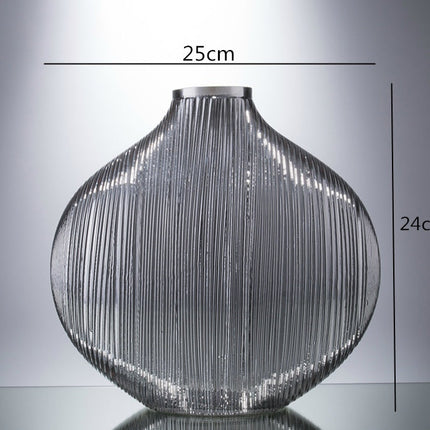 High-grade Hand-blown Glass Vase Decoration Flowers