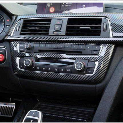 Interior Modification Carbon Fiber Pattern Central Control Volume Frame